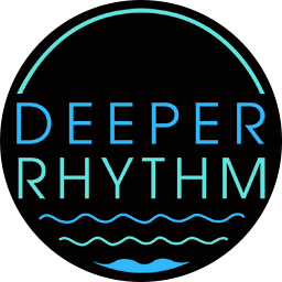 Deeper Rhythm logo circle Deeper Rhythm logo circle